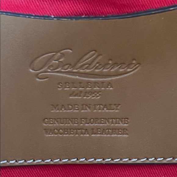Boldrini Selleria Made in Italy Leather Satchel Tote Bag - Picture 9 of 13